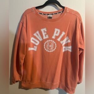PINK Victoria's Secret Coral Sweatshirt